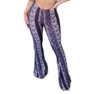 Palazzo High Waisted Flare Pants